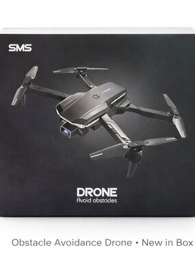 SMS Obstacle Avoidance Drone | Foldable Camera Drone | New in Box